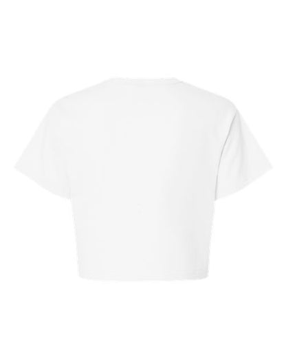 Champion Women's Heritage Jersey Crop T-Shirt T453W Custom Embroidered Business Logo