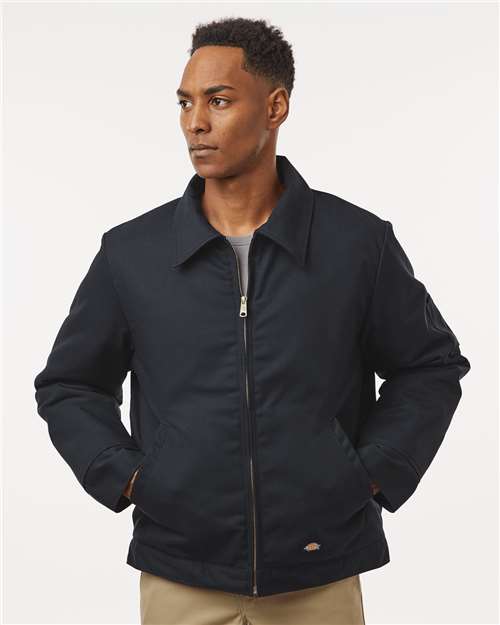 Custom Embroidered  Dickies Insulated Industrial Eisenhower Jacket - Tall Sizes TJ55T  
