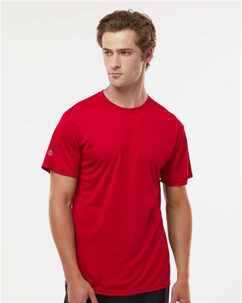 Custom Embroidered  Holloway Momentum T-Shirt 222818 Scarlet