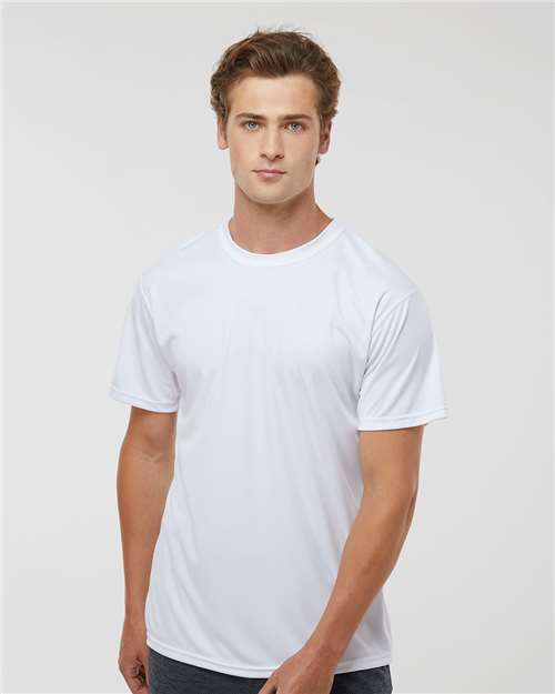 Custom Embroidered  Holloway Momentum T-Shirt 222818 White
