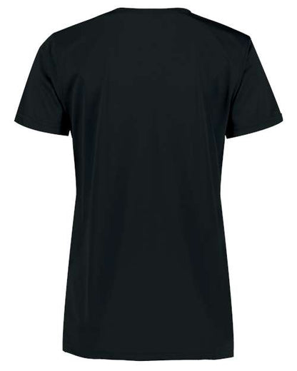 Holloway Women's Momentum V-Neck T-Shirt 222820 Black