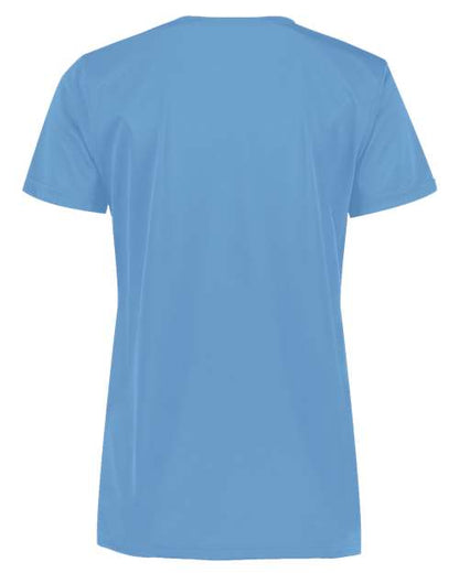 Holloway Women's Momentum V-Neck T-Shirt 222820 Columbia Blue