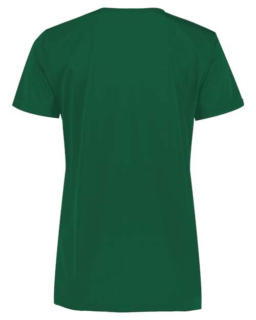 Holloway Women's Momentum V-Neck T-Shirt 222820 Dark Green
