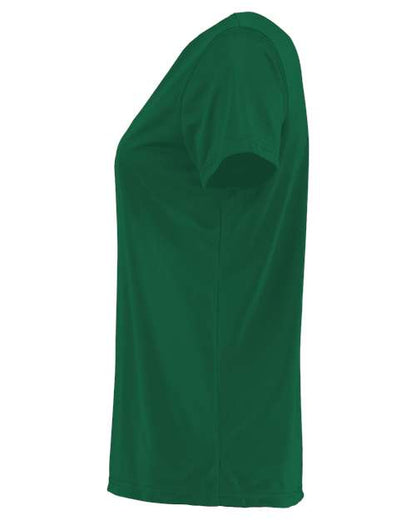 Holloway Women's Momentum V-Neck T-Shirt 222820 Dark Green