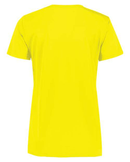Holloway Women's Momentum V-Neck T-Shirt 222820 Electric Yellow