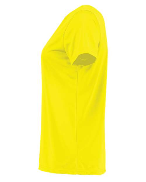 Holloway Women's Momentum V-Neck T-Shirt 222820 Electric Yellow