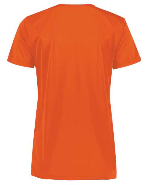 Holloway Women's Momentum V-Neck T-Shirt 222820 Orange