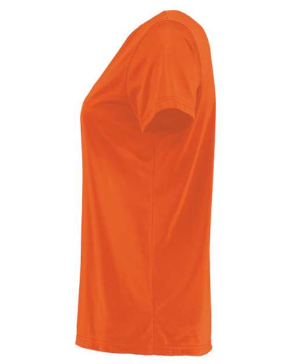 Holloway Women's Momentum V-Neck T-Shirt 222820 Orange