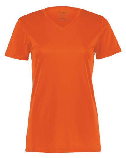 Holloway Women's Momentum V-Neck T-Shirt 222820 Orange