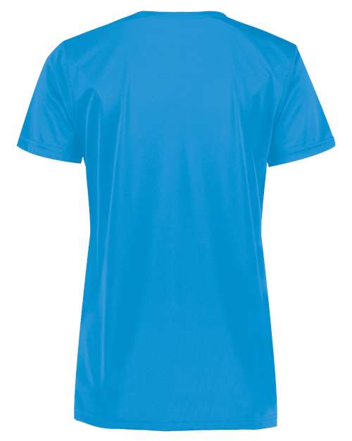 Holloway Women's Momentum V-Neck T-Shirt 222820 Power Blue