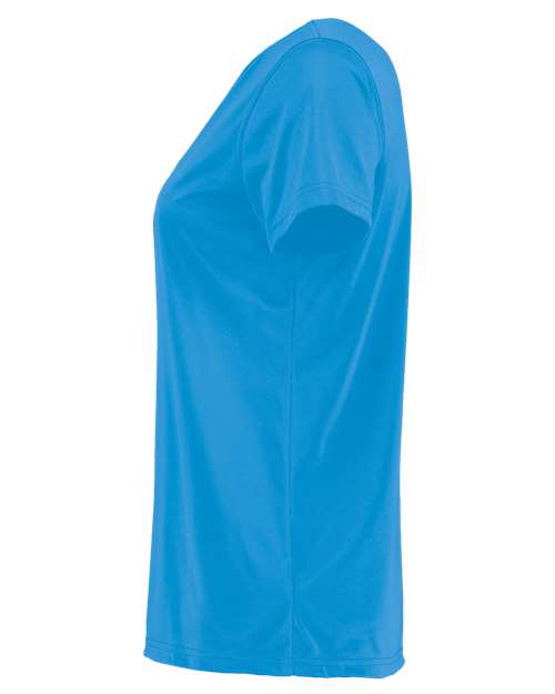 Holloway Women's Momentum V-Neck T-Shirt 222820 Power Blue