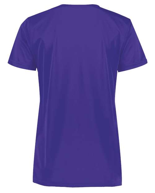 Holloway Women's Momentum V-Neck T-Shirt 222820 Purple
