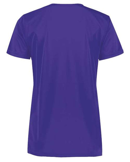 Holloway Women's Momentum V-Neck T-Shirt 222820 Purple