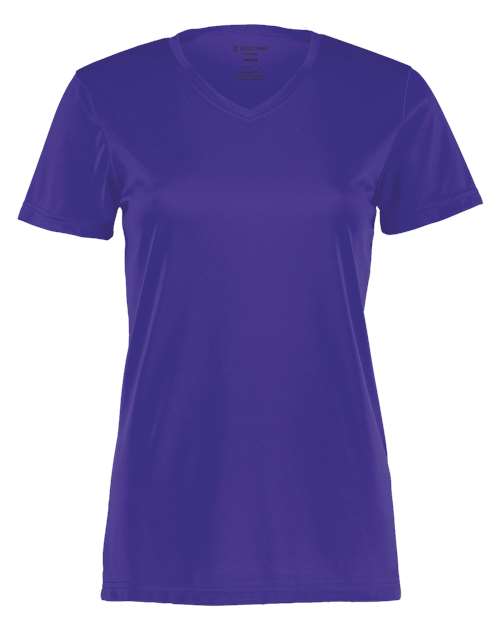 Holloway Women's Momentum V-Neck T-Shirt 222820 Purple