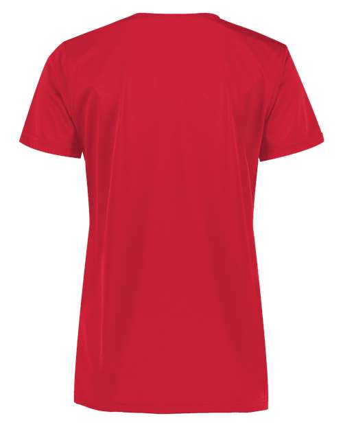 Holloway Women's Momentum V-Neck T-Shirt 222820 Scarlet