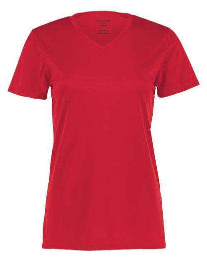 Holloway Women's Momentum V-Neck T-Shirt 222820 Scarlet