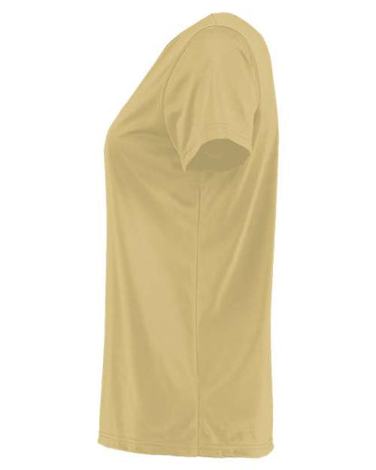 Holloway Women's Momentum V-Neck T-Shirt 222820 Vegas Gold