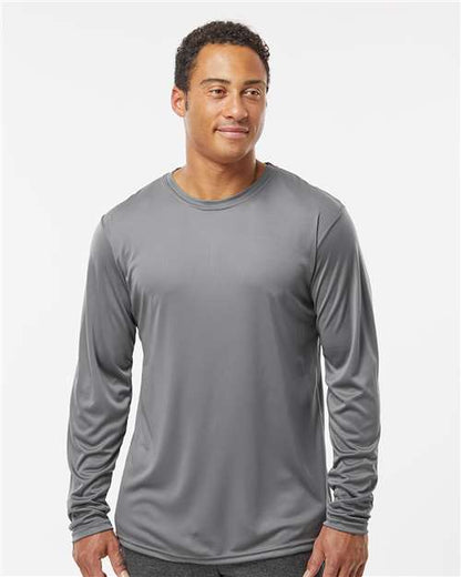 Custom Embroidered  Holloway Momentum Long Sleeve T-Shirt 222822 Graphite