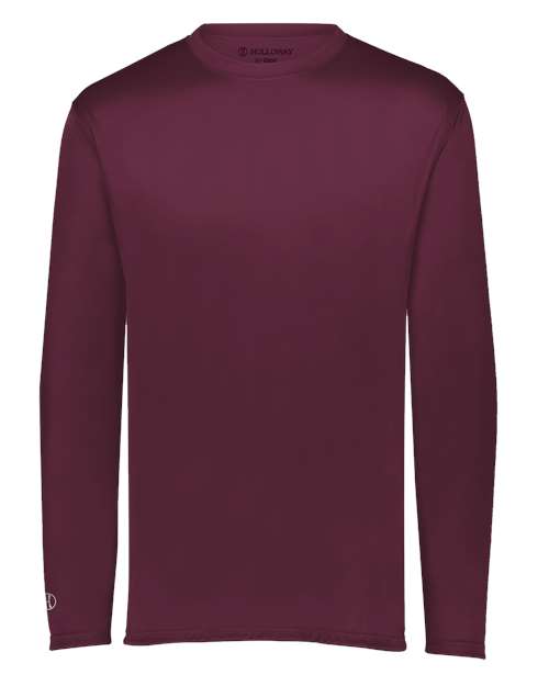 Holloway Momentum Long Sleeve T-Shirt 222822 Maroon