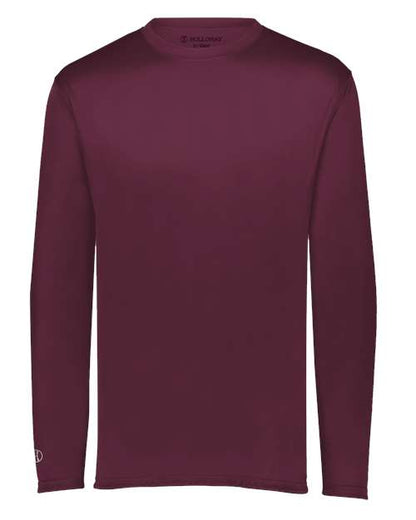 Holloway Momentum Long Sleeve T-Shirt 222822 Maroon