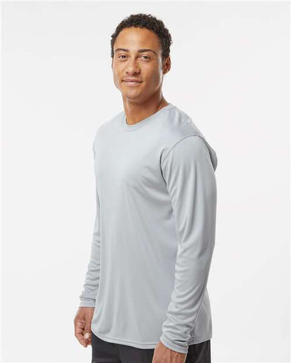 Holloway Momentum Long Sleeve T-Shirt 222822 Silver