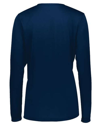 Holloway Women's Momentum Long Sleeve V-Neck T-Shirt 222824