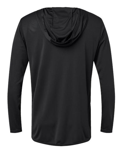 Holloway Momentum Hooded Long Sleeve T-Shirt 222830 Black