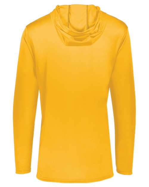 Holloway Momentum Hooded Long Sleeve T-Shirt 222830 Gold