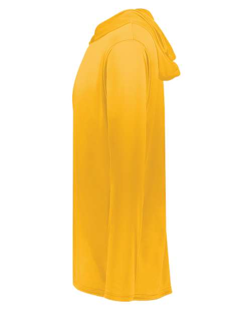 Holloway Momentum Hooded Long Sleeve T-Shirt 222830 Gold