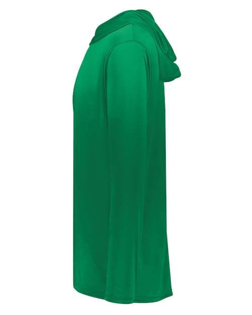 Holloway Momentum Hooded Long Sleeve T-Shirt 222830 Kelly