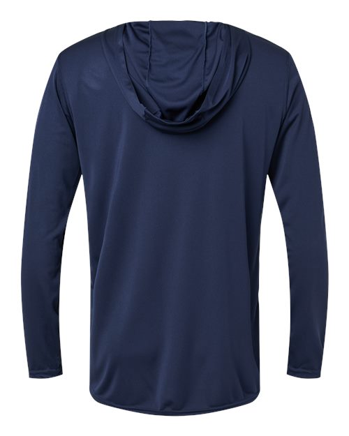 Holloway Momentum Hooded Long Sleeve T-Shirt 222830 Navy