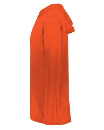 Holloway Momentum Hooded Long Sleeve T-Shirt 222830 Orange