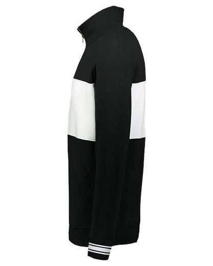 Holloway All-American Fleece Colorblocked Quarter-Zip Sweatshirt 229565