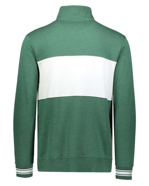 Holloway All-American Fleece Colorblocked Quarter-Zip Sweatshirt 229565