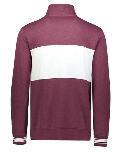 Holloway All-American Fleece Colorblocked Quarter-Zip Sweatshirt 229565