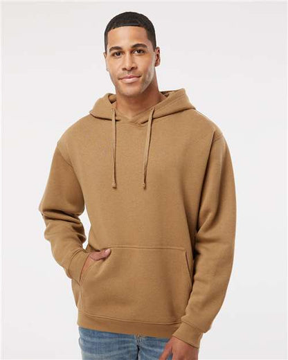 Custom Embroidered  LAT Elevated Fleece Basic Hoodie 6926 Coyote Brown