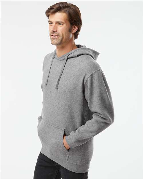 LAT Elevated Fleece Basic Hoodie 6926 Granite Heather
