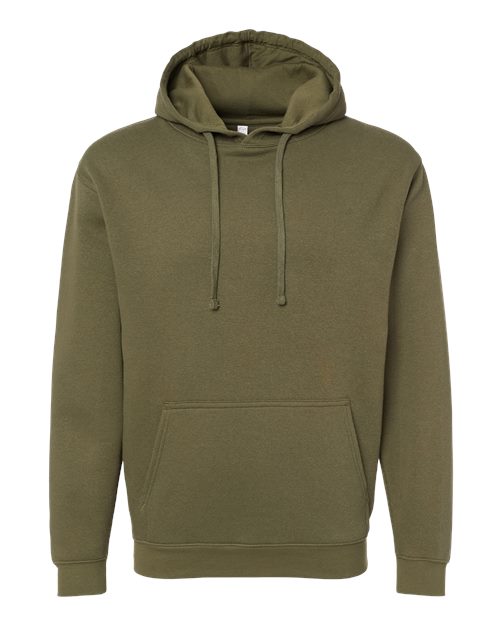 LAT Elevated Fleece Basic Hoodie 6926 Military Green