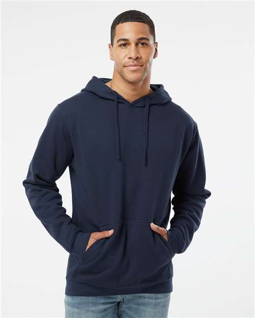 Custom Embroidered  LAT Elevated Fleece Basic Hoodie 6926 Navy