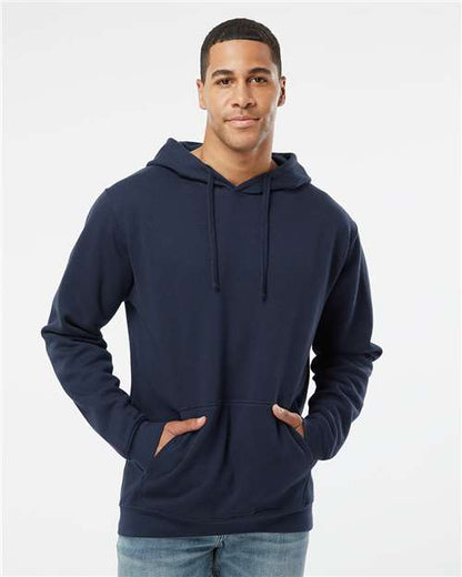 Custom Embroidered  LAT Elevated Fleece Basic Hoodie 6926 Navy