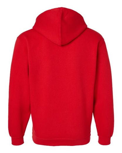 LAT Elevated Fleece Basic Hoodie 6926 Red
