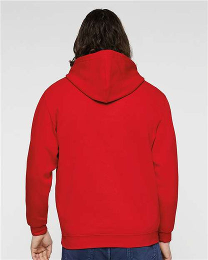 LAT Elevated Fleece Basic Hoodie 6926 Red