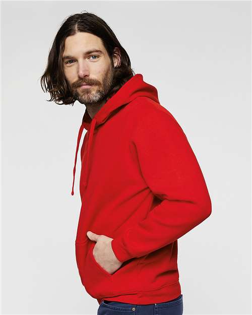 LAT Elevated Fleece Basic Hoodie 6926 Red