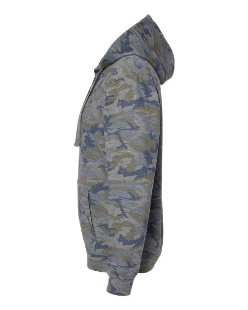 LAT Elevated Fleece Basic Hoodie 6926 Vintage Camo