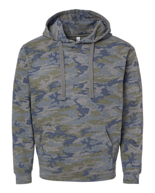 LAT Elevated Fleece Basic Hoodie 6926 Vintage Camo