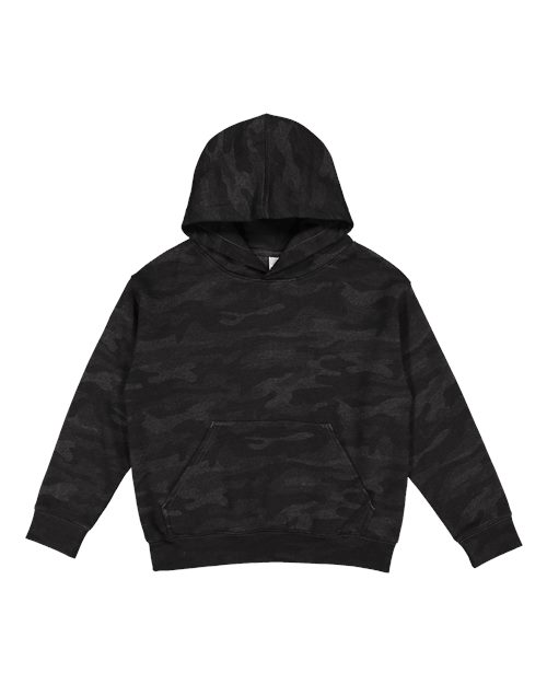 LAT Youth Fleece Hoodie 2296 Storm Camo