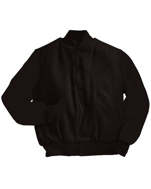 Holloway Varsity Wool Jacket 224183 Black
