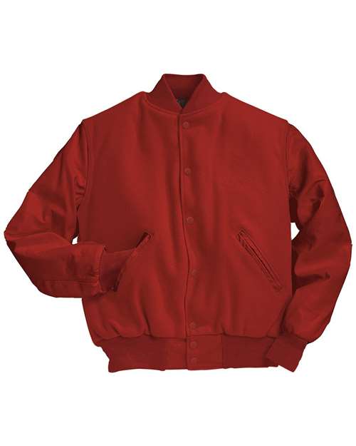 Holloway Varsity Wool Jacket 224183 Scarlet