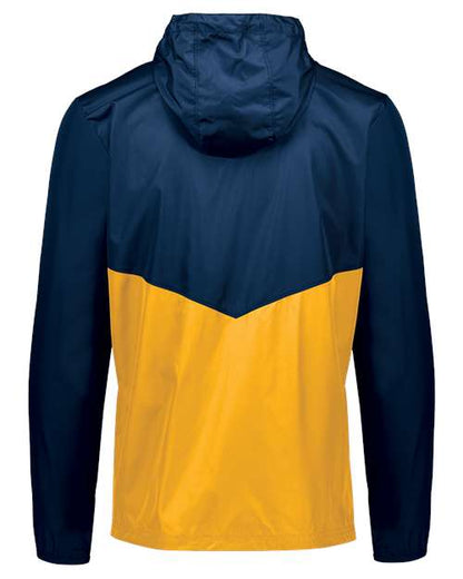 Holloway Packable Quarter-Zip Jacket 229534 Navy/ Gold