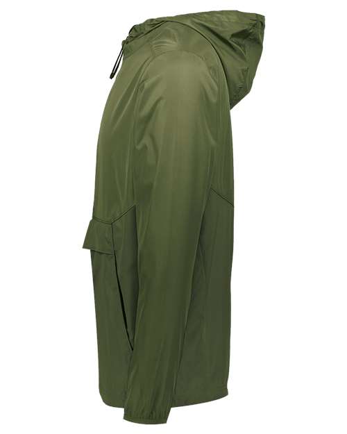 Holloway Packable Quarter-Zip Jacket 229534 Olive